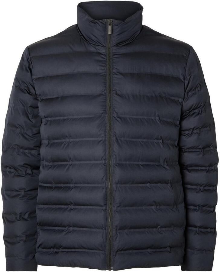 SELECTED HOMME Heren Jassen Slhbarry Quilted Jacket B Noos Donkerblauw