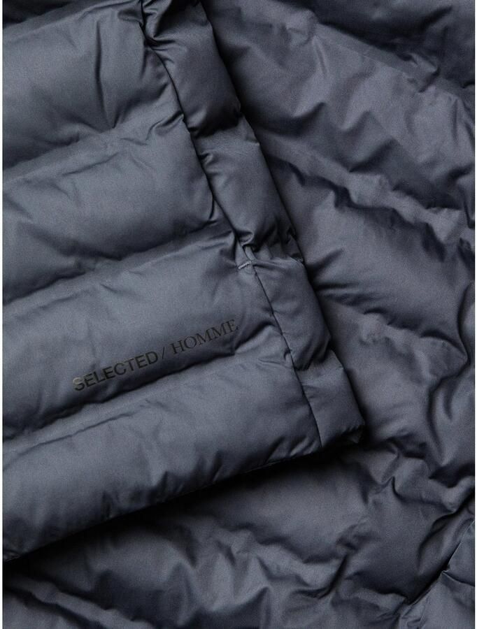 SELECTED HOMME Heren Jassen Slhbarry Quilted Jacket B Noos Donkerblauw - Foto 2