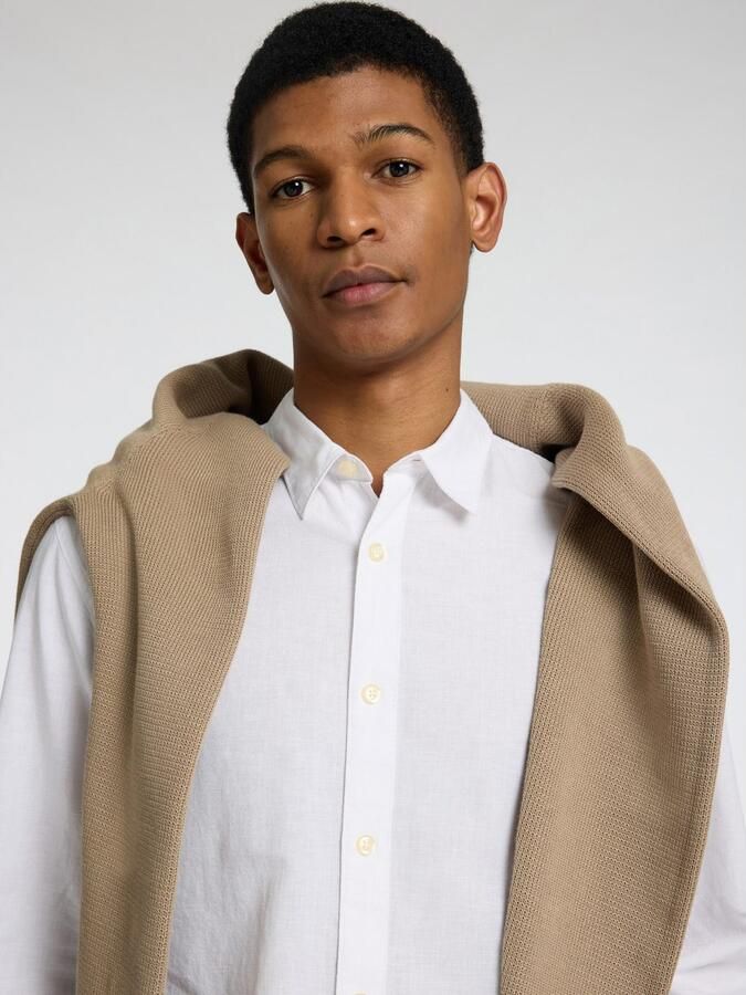 SELECTED HOMME Linnen overhemd SLHSLIMNEW-LINEN SHIRT LS NOOS - Foto 10