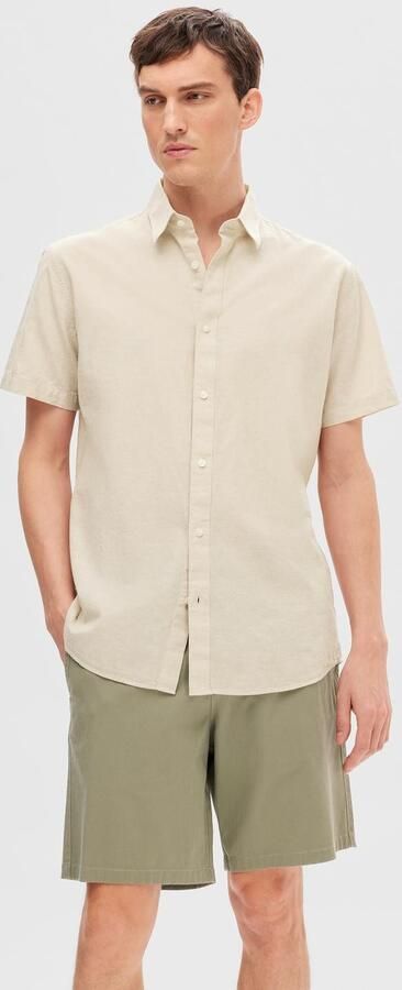 SELECTED HOMME Overhemd met korte mouwen SLHREG-SUN SHIRT SS NOOS - Foto 12