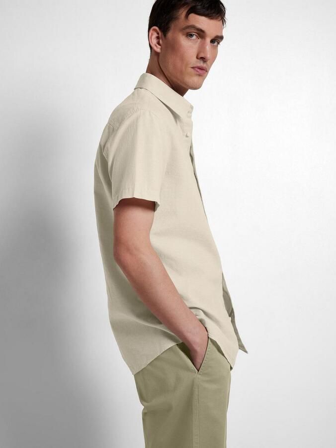 SELECTED HOMME Overhemd met korte mouwen SLHREG-SUN SHIRT SS NOOS - Foto 7
