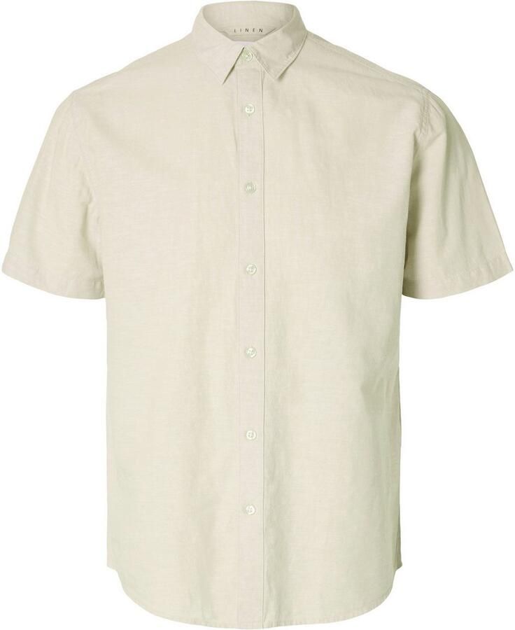 SELECTED HOMME Overhemd met korte mouwen SLHREG-SUN SHIRT SS NOOS