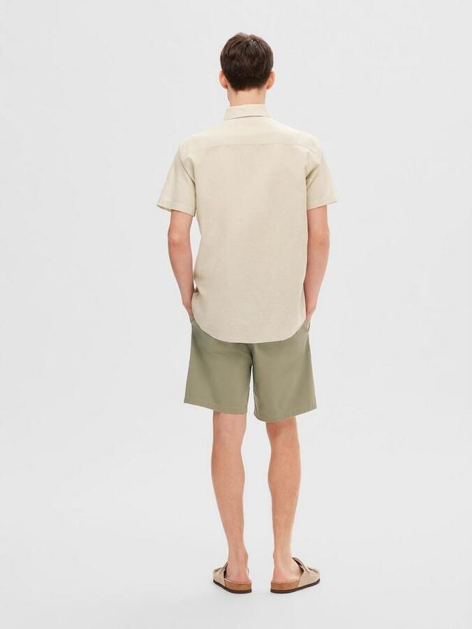 SELECTED HOMME Overhemd met korte mouwen SLHREG-SUN SHIRT SS NOOS - Foto 9