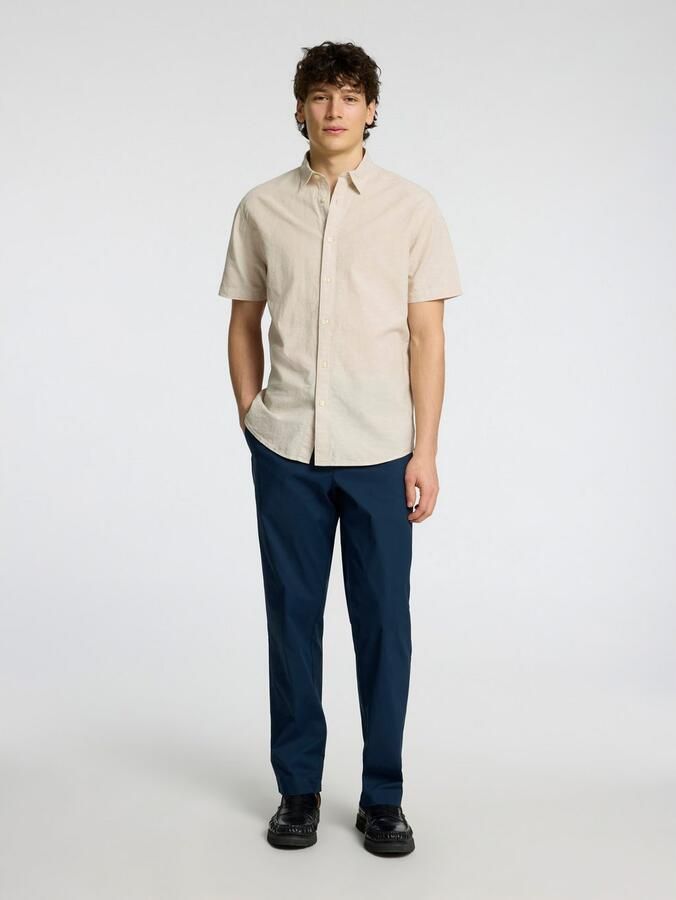 SELECTED HOMME Overhemd met korte mouwen SLHREG-SUN SHIRT SS NOOS - Foto 10