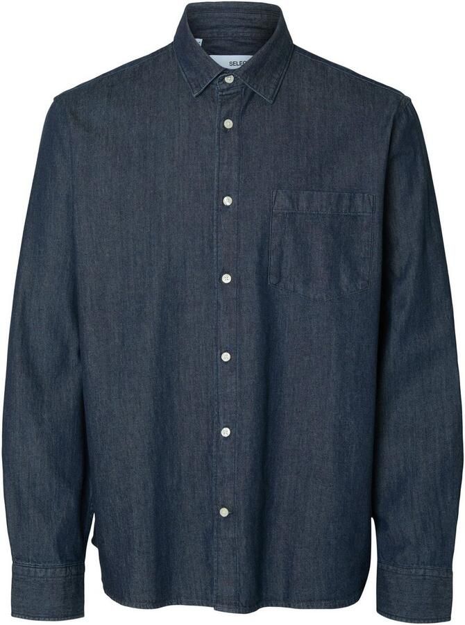 Selected Homme Regular fit jeansoverhemd van puur katoen model 'REGCARLO' - Foto 8