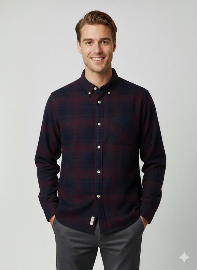 SELECTED HOMME Overhemd met lange mouwen SLHREGNOAH BRUSHED LS SHIRT D - Foto 2