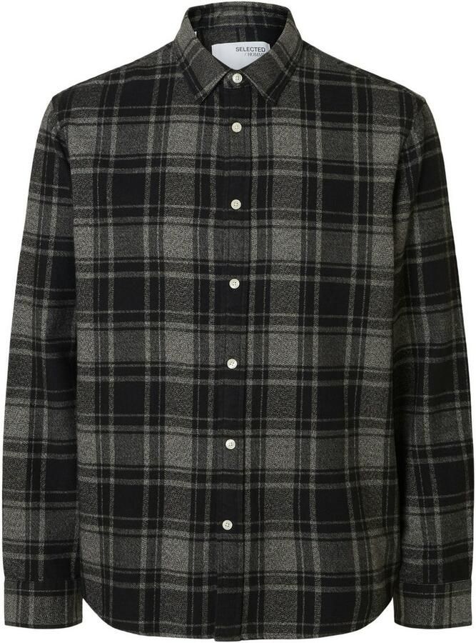 SELECTED HOMME Overhemd met lange mouwen SLHREGNOAH BRUSHED LS SHIRT D