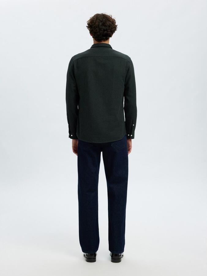 SELECTED HOMME Overhemd met lange mouwen SLHREGNOAH BRUSHED TWIST SHIRT LS NOOS - Foto 5