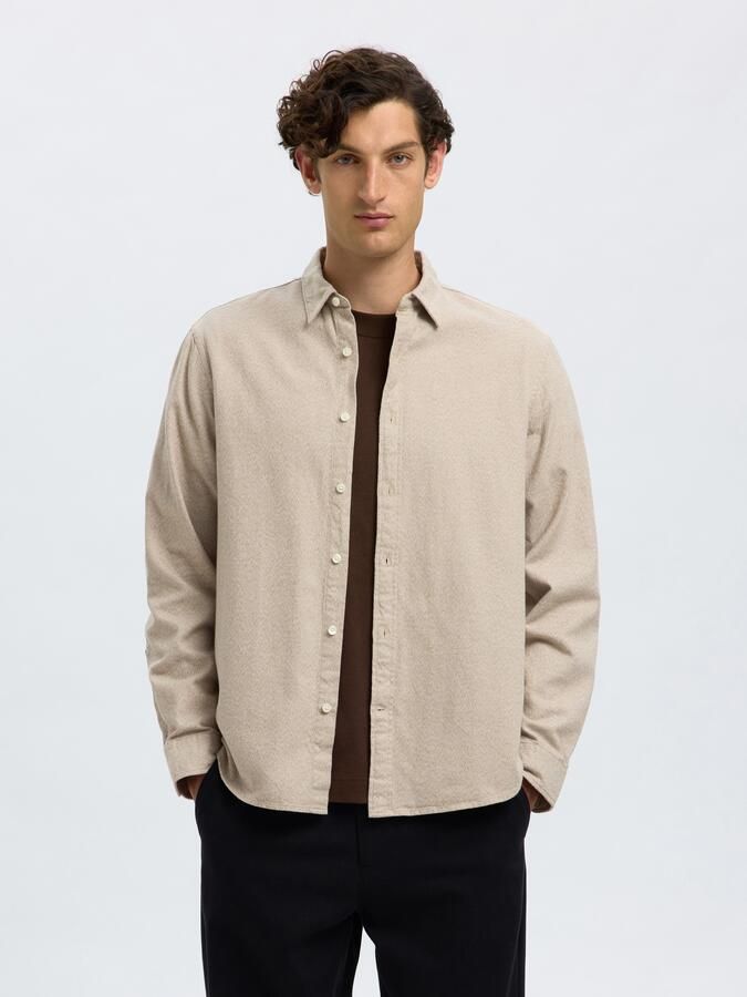SELECTED HOMME Overhemd met lange mouwen SLHREGNOAH BRUSHED TWIST SHIRT LS NOOS - Foto 5