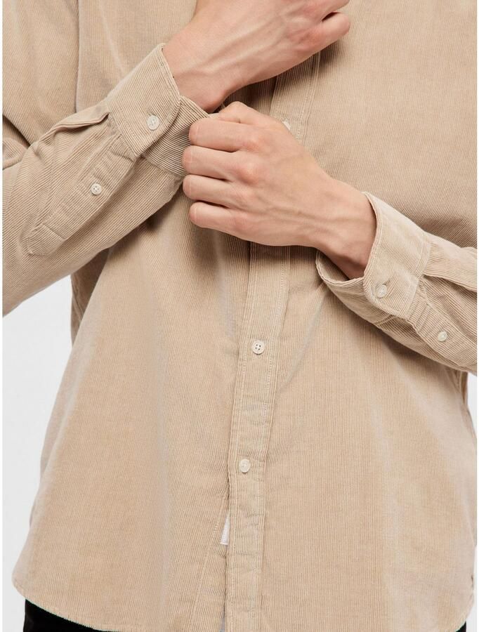 SELECTED HOMME Overhemd met lange mouwen SLHREGOWEN-CORD SHIRT LS NOOS