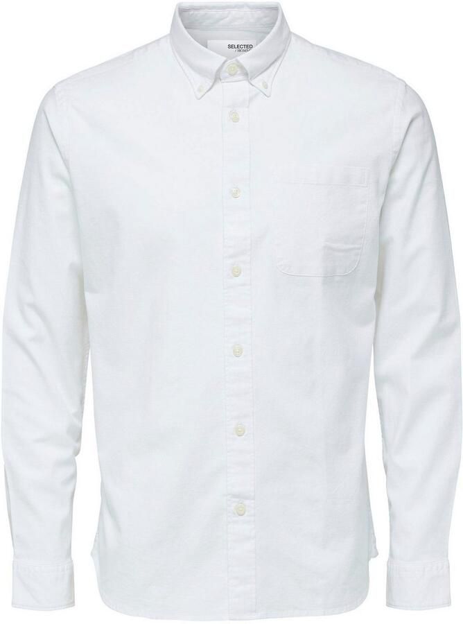 Selected Homme Regular fit vrijetijdsoverhemd van katoenmix model 'REGRICK' - Foto 3