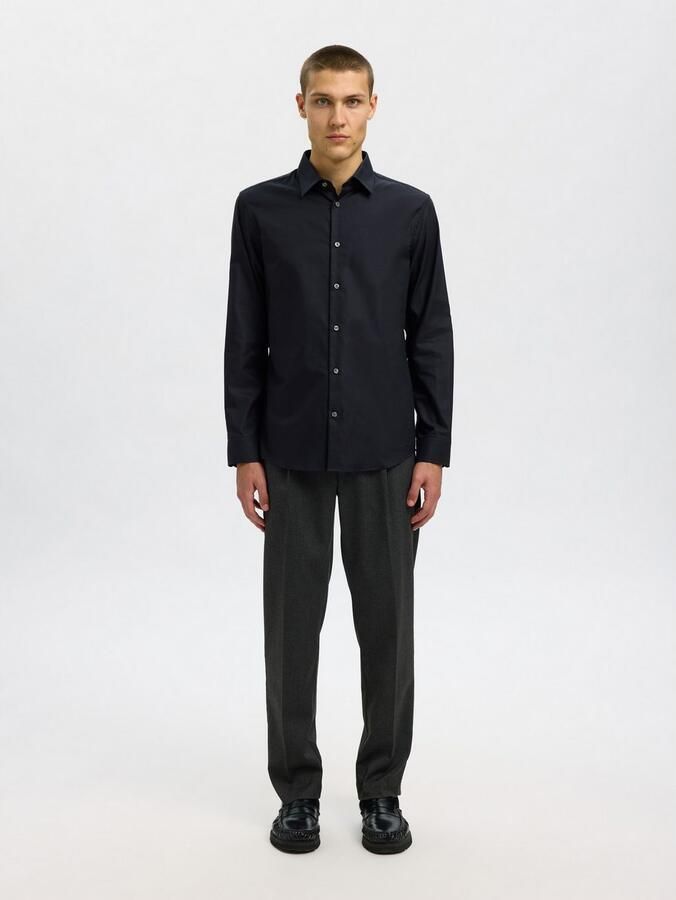 SELECTED HOMME Overhemd met lange mouwen SLHSLIMCLARK SHIRT LS NOOS - Foto 2