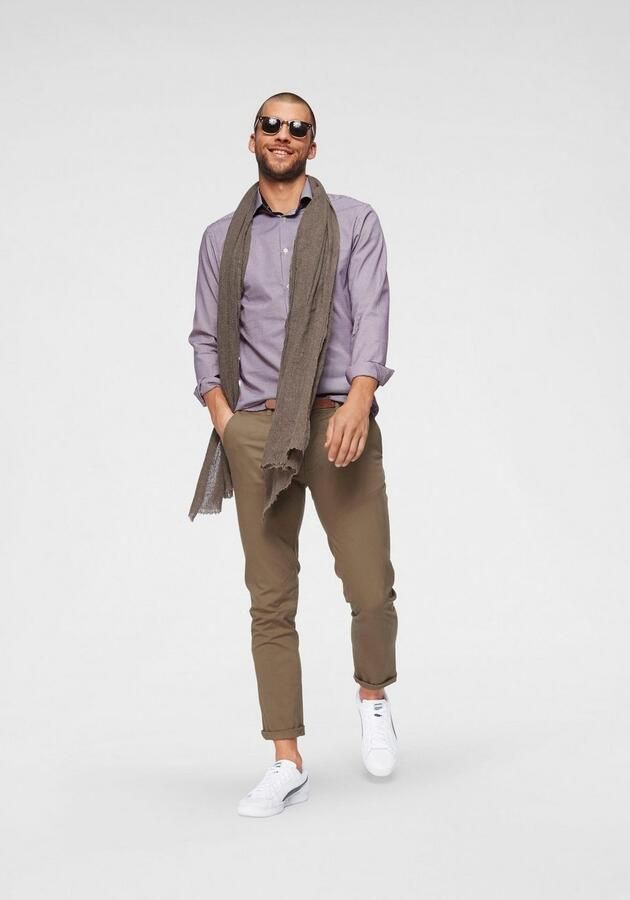 Selected Homme Overhemd Selected New-mark manches longues slim Wit Heren - Foto 7