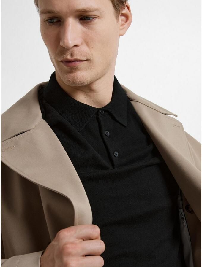 Selected Homme Regular fit poloshirt van puur katoen model 'BERG' - Foto 3