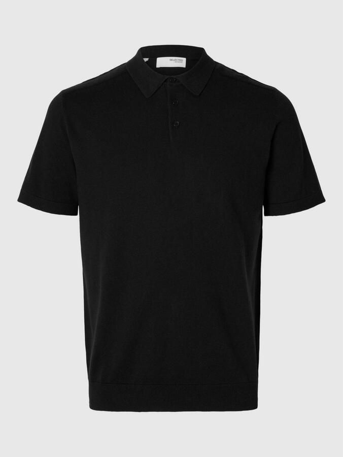 Selected Homme Regular fit poloshirt van puur katoen model 'BERG' - Foto 5