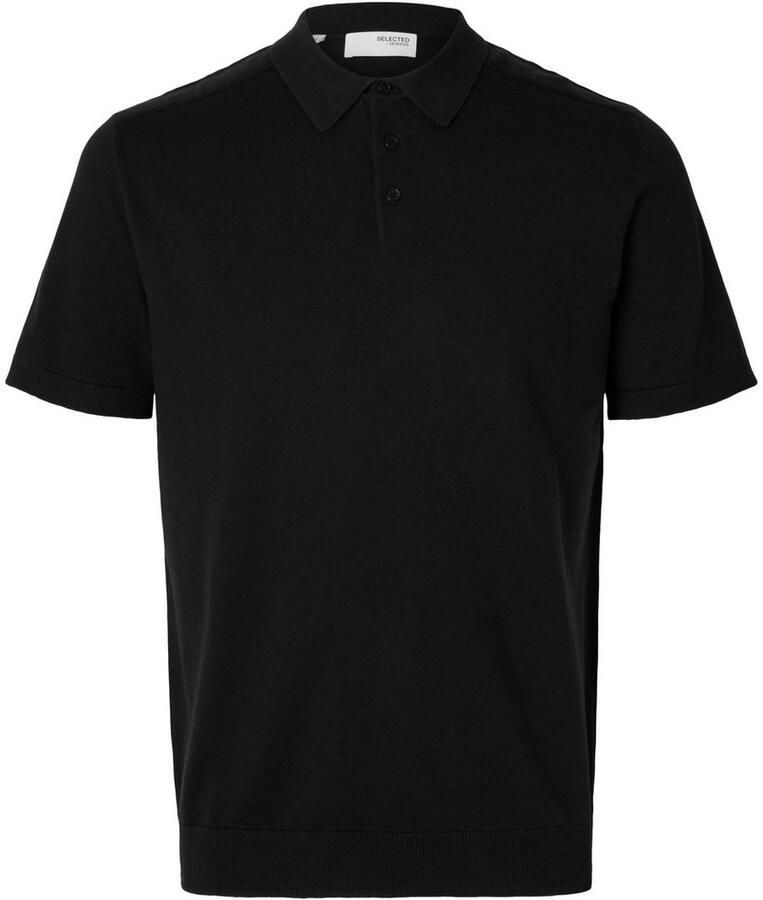 Selected Homme Regular fit poloshirt van puur katoen model 'BERG'