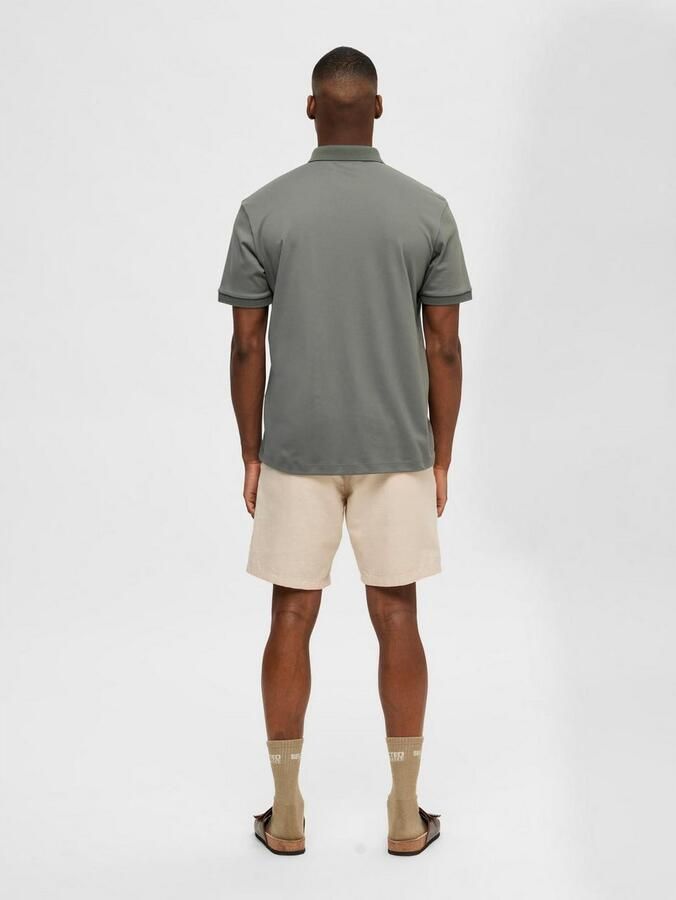 Selected Homme Regular fit poloshirt van katoenmix model 'FAVE' - Foto 7