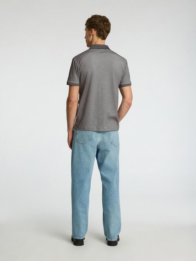 SELECTED HOMME Poloshirt SLHFAVE ZIP SS POLO NOOS - Foto 4