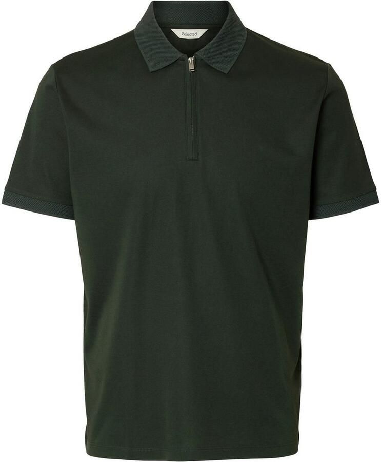 Selected Homme Regular fit poloshirt van katoenmix model 'FAVE'