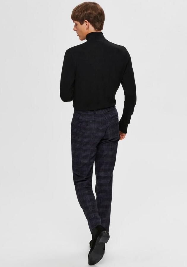 SELECTED HOMME Heren Truien & Vesten Slhberg Half Zip Cardigan Noos Zwart - Foto 9