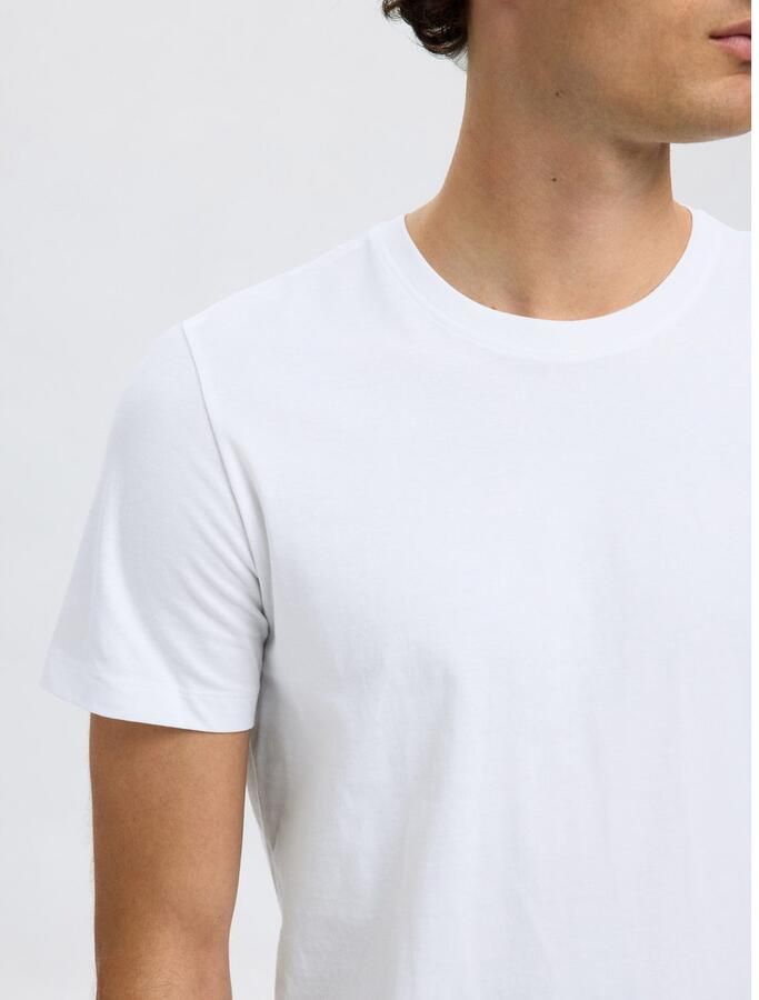 SELECTED HOMME Shirt met ronde hals SLHCORMAC SS O-NECK TEE 5 PACK NOOS (set 5-delig)