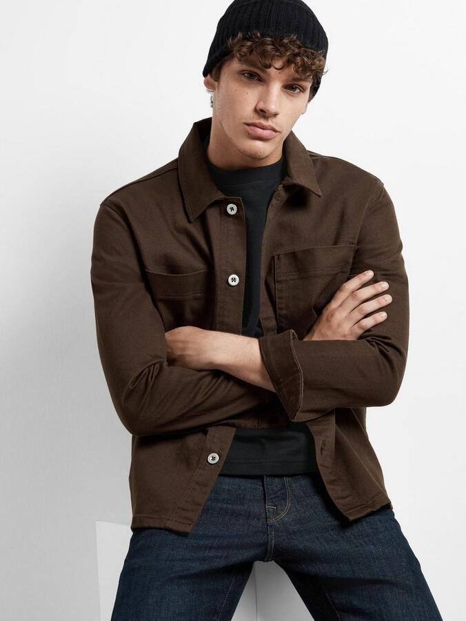 SELECTED HOMME Heren Polo's & T-shirts Slhlooseoscar Ss O-neck Tee Noos Zwart - Foto 9