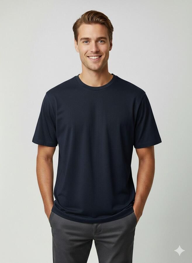 SELECTED HOMME Shirt met ronde hals SLHZLOOSE-BOB SS O-NECK TEE - Foto 2