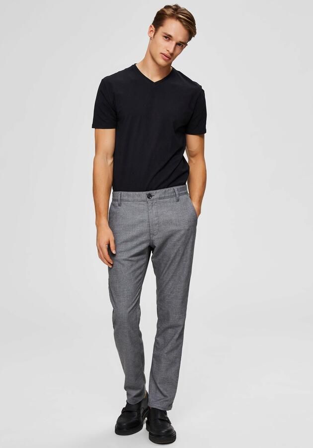 Selected Homme Regular fit T-shirt van katoenmix model 'NEWPIMA' - Foto 10