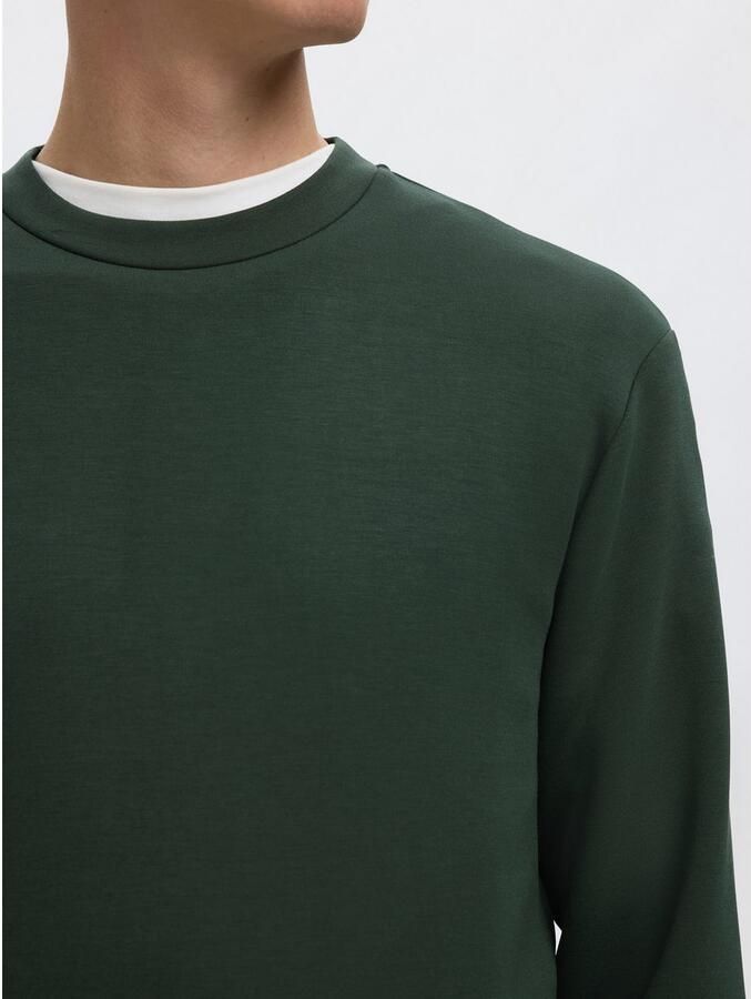 Selected Homme Regular fit sweatshirt van viscosemix model 'EMANUEL' - Foto 2