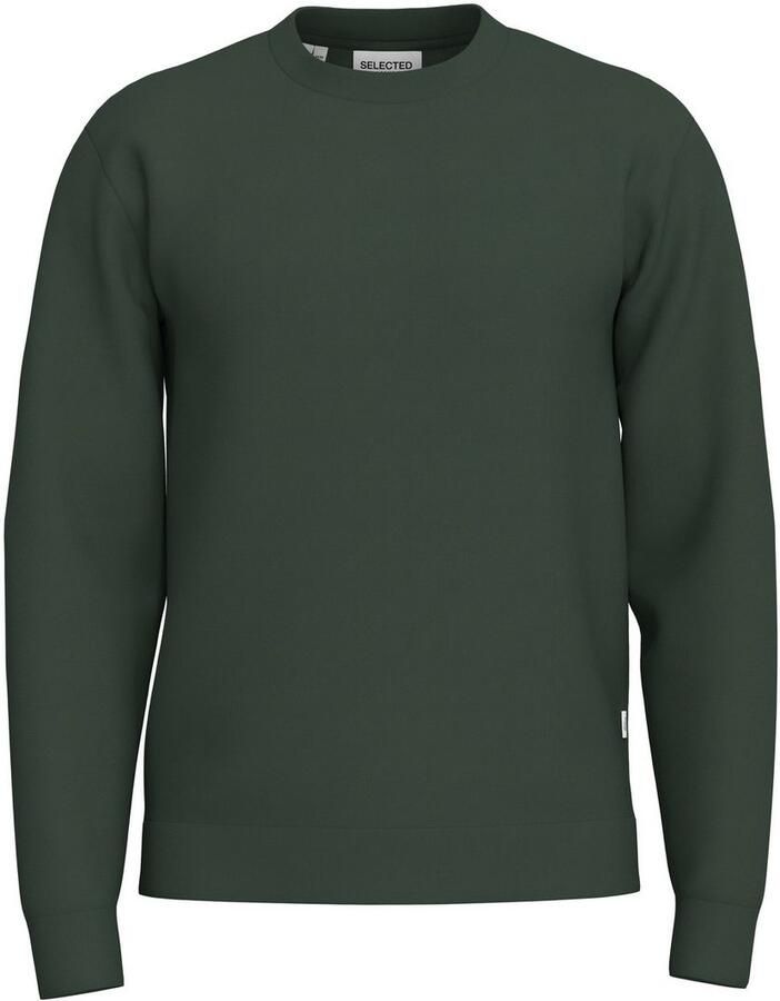 Selected Homme Regular fit sweatshirt van viscosemix model 'EMANUEL'