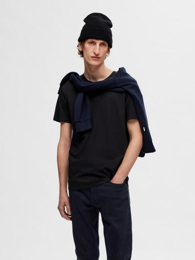 SELECTED HOMME T-shirt SLHROLAND SS O-NECK TEE 3-PACK NOOS - Foto 4