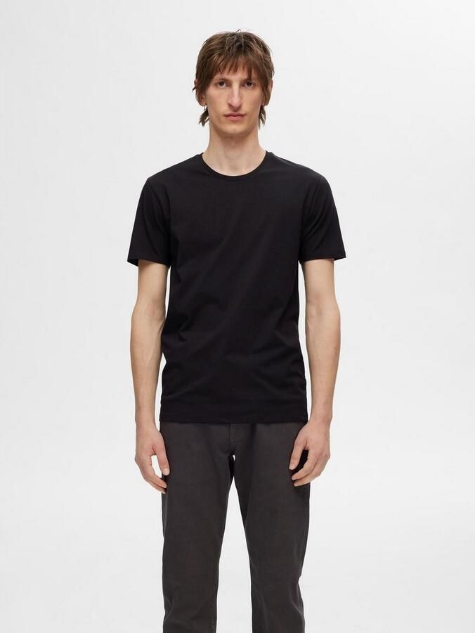 SELECTED HOMME T-shirt SLHROLAND SS O-NECK TEE 3-PACK NOOS - Foto 2