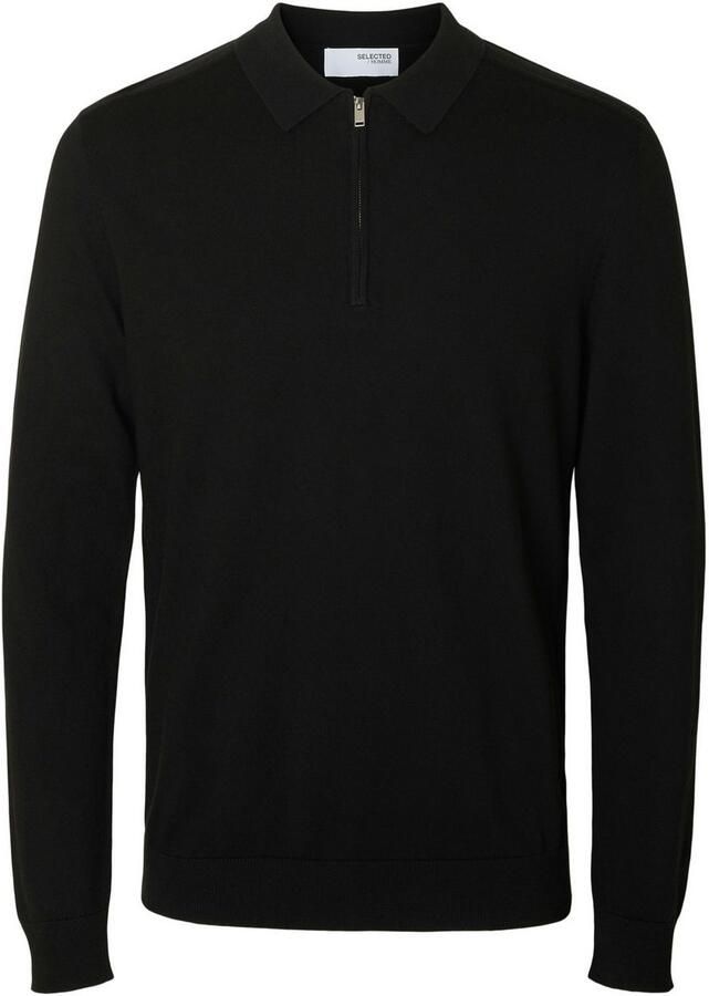 Selected Homme Regular fit gebreide pullover van puur katoen model 'BERG' - Foto 10
