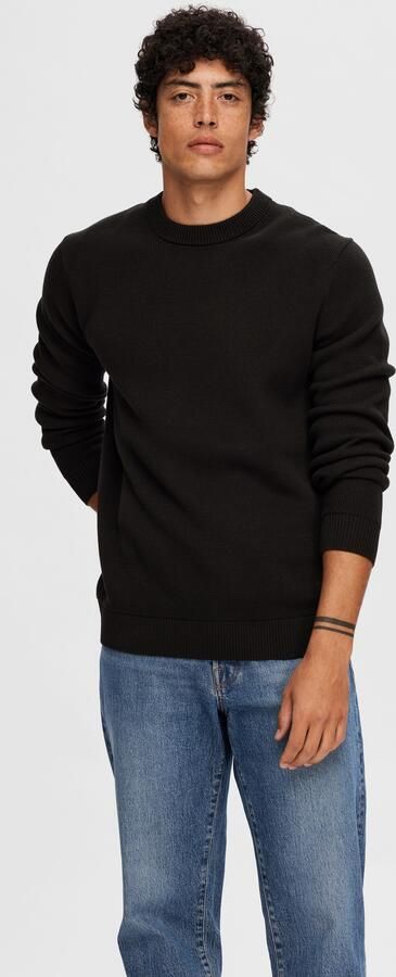 SELECTED HOMME Trui met ronde hals SLHDANE LS KNIT STRUCTURE CREW NECK NOOS - Foto 6