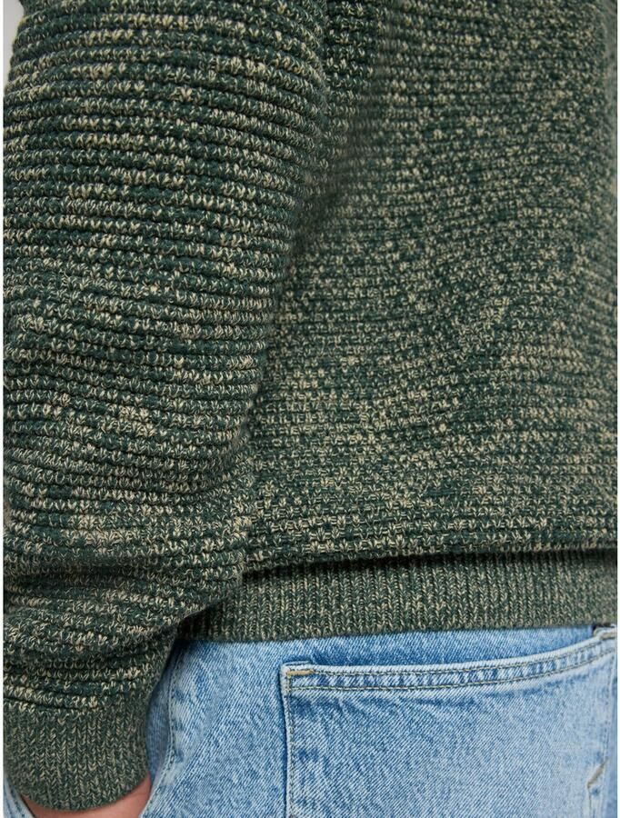 SELECTED HOMME Trui met ronde hals SLHVINCE LS KNIT BUBBLE CREW NECK NOOS - Foto 2