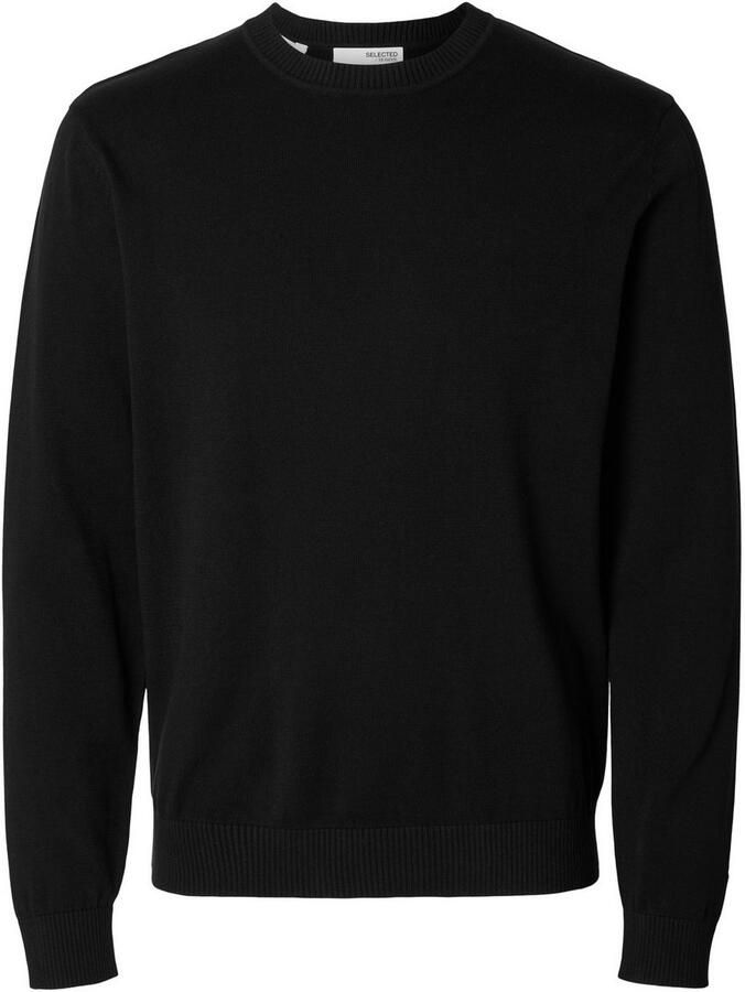 SELECTED HOMME Trui met ronde hals SLHZREG-KRIS KNIT LS CREW NECK D