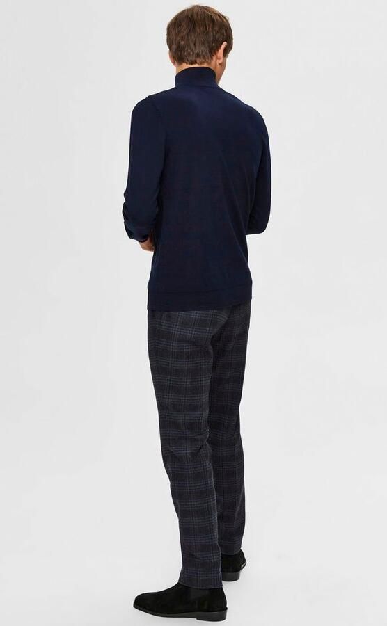 Selected Homme Regular fit gebreid jack van puur katoen model 'BERG' - Foto 6