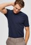 SELECTED HOMME Shirt met V-hals Basic V-Shirt - Thumbnail 1