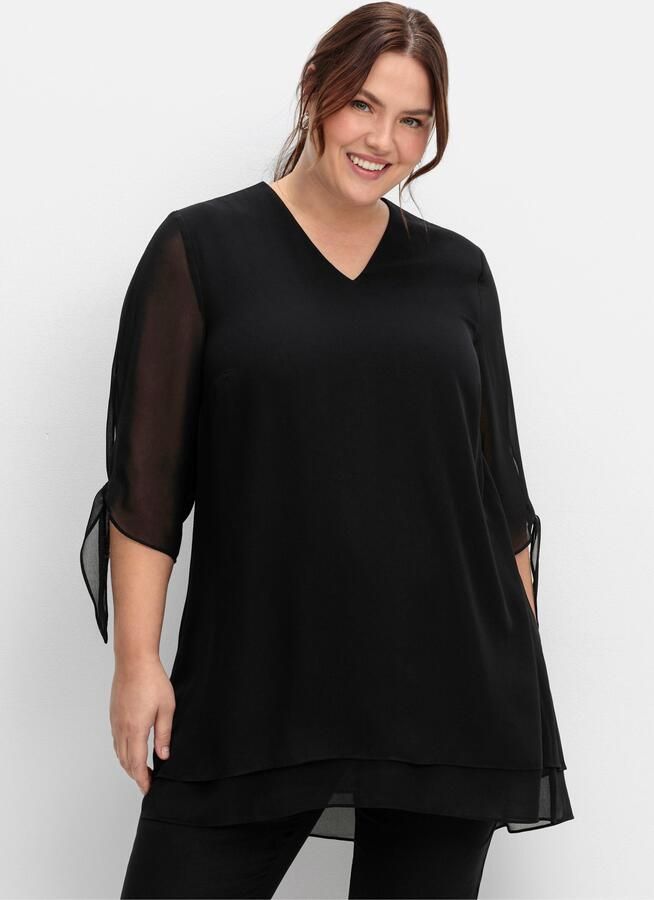 Sheego Chiffon blouse