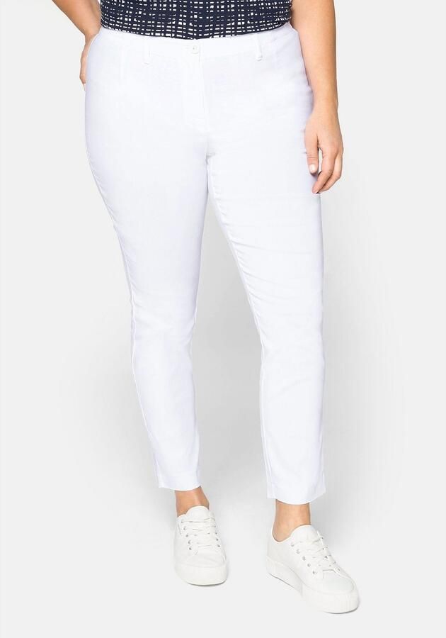 Sheego Stretchbroek kreukarm en gemakkelijk in onderhoud