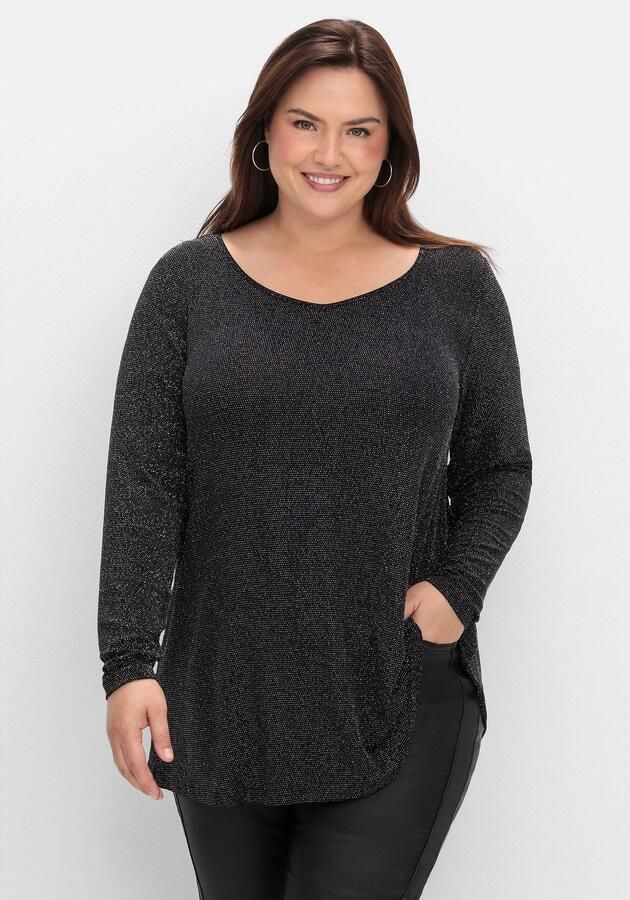 Sheego Lang shirt (1-delig)