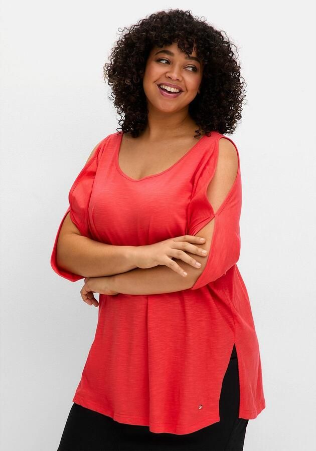 Sheego Lang shirt (1-delig)