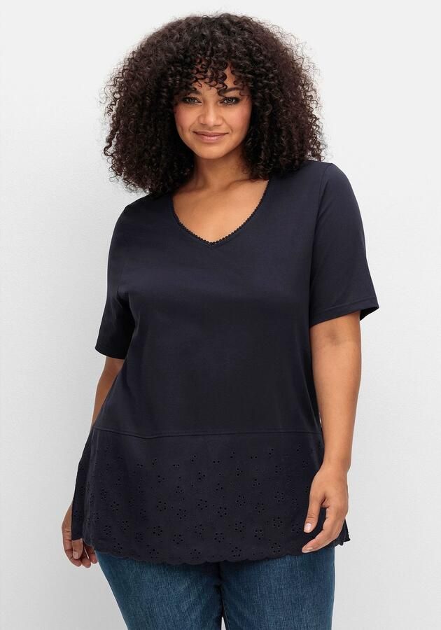 Sheego T-shirt (1-delig)