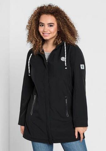 Sheego Softshell jack met zachte fleece binnenkant