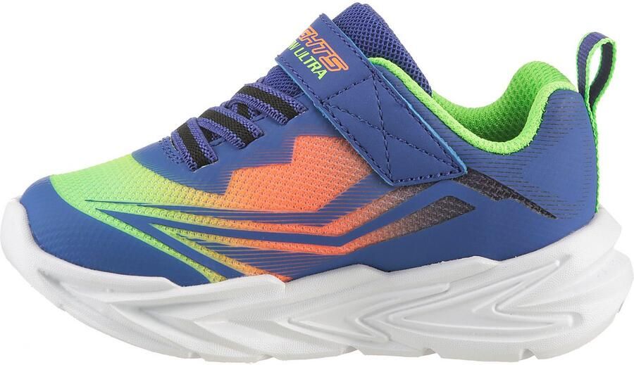 Skechers Babyschoentjes FLEX-GLOW ULTRA LIGHTS blink-klittenbandschoen om in te glijden neon maat sjabloon om te downloaden - Foto 3