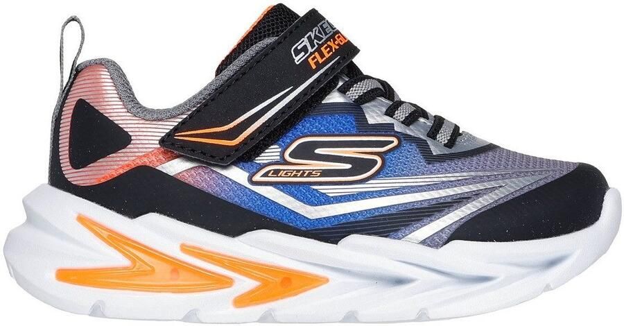 Skechers Babyschoentjes FLEX-GLOW ULTRA LIGHTS blink-klittenbandschoen om in te glijden neon maat sjabloon om te downloaden - Foto 3