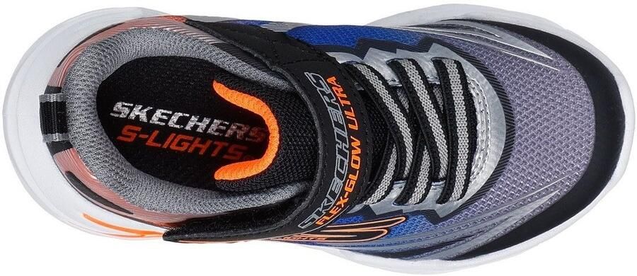 Skechers Babyschoentjes FLEX-GLOW ULTRA LIGHTS blink-klittenbandschoen om in te glijden neon maat sjabloon om te downloaden - Foto 5