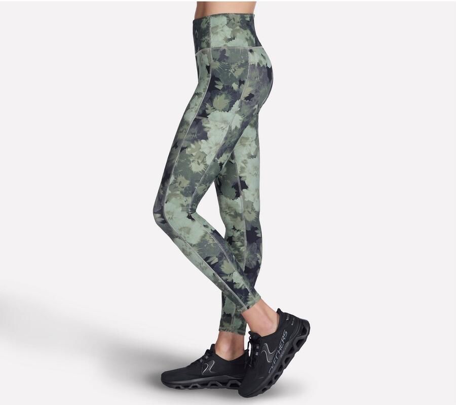 Skechers Legging GOFLEX RIB INBLOOM FL HW LEGGING - Foto 2