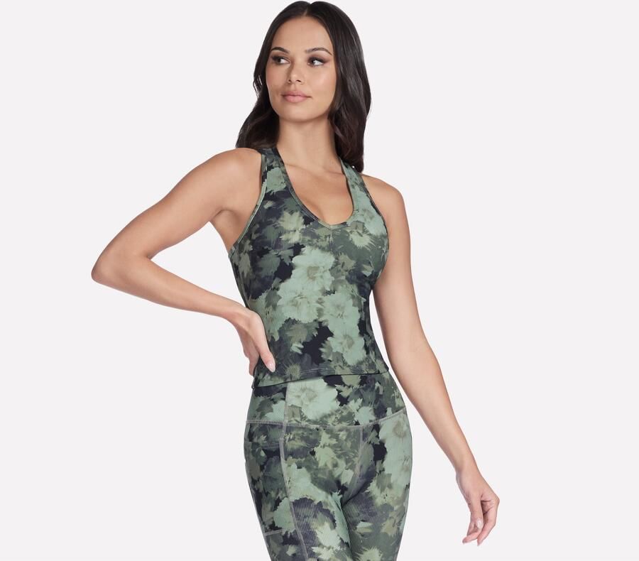Skechers Sporttop GOFLEX RIB INBLOOM V-NECK TANK - Foto 4