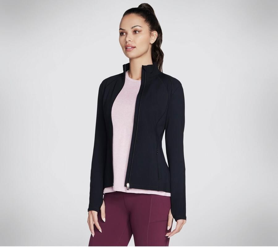 Skechers Trainingsjack Bold black